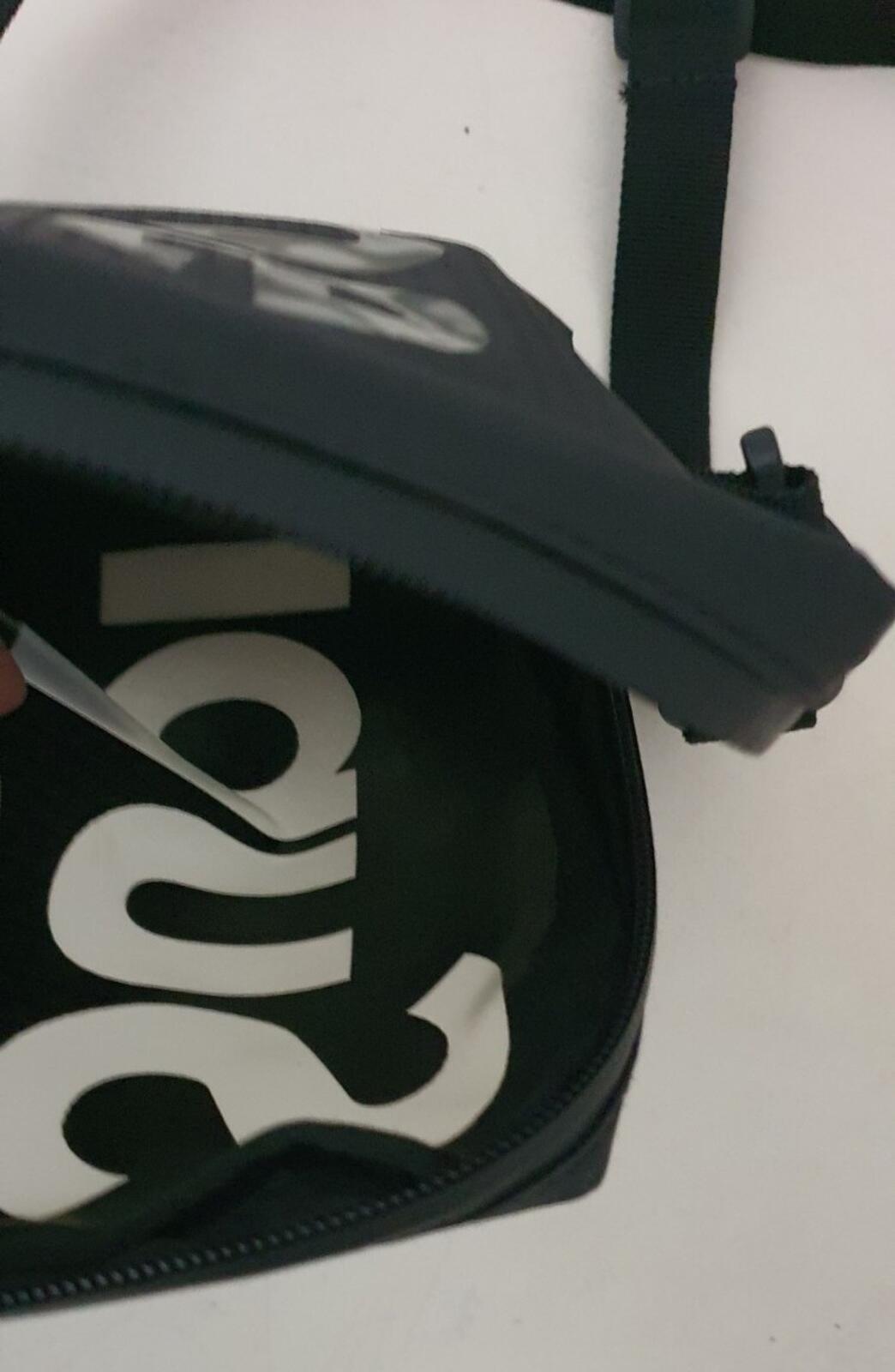 SS21 Supreme black neck pouch shoulder bag