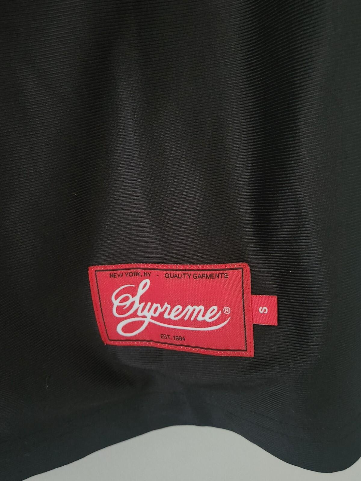 SS22 Supreme Wende-Basketballtrikot Größe S Klein Schwarz ärmelloses Tanktop