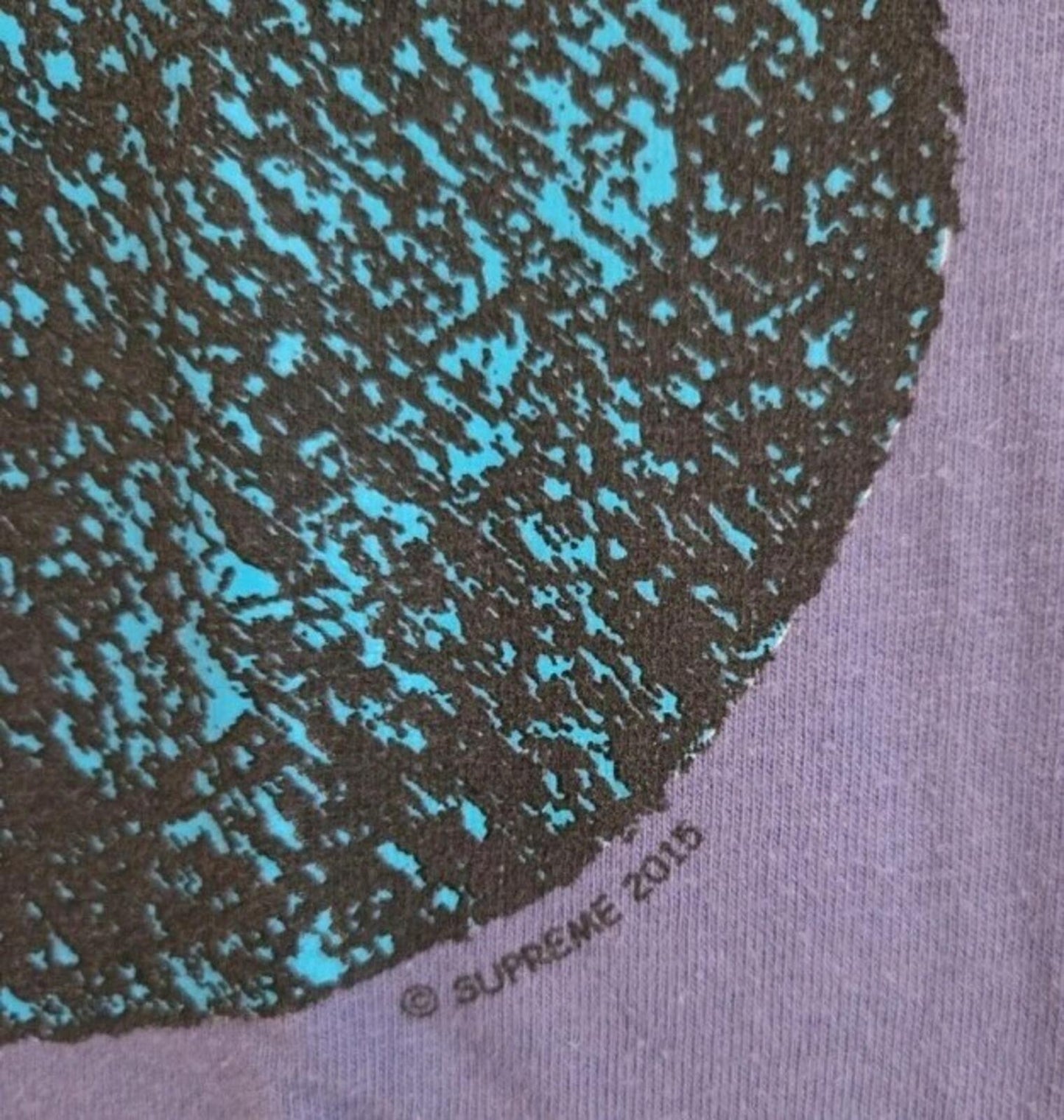FW15 Supreme Child Of Hell Tee Purple Size L