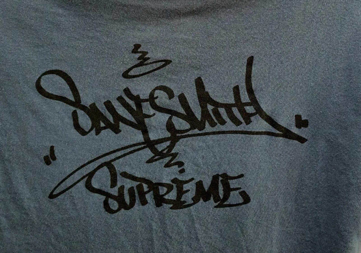 FW19 Supreme Bridge Tee Slate Size L Sane Smith