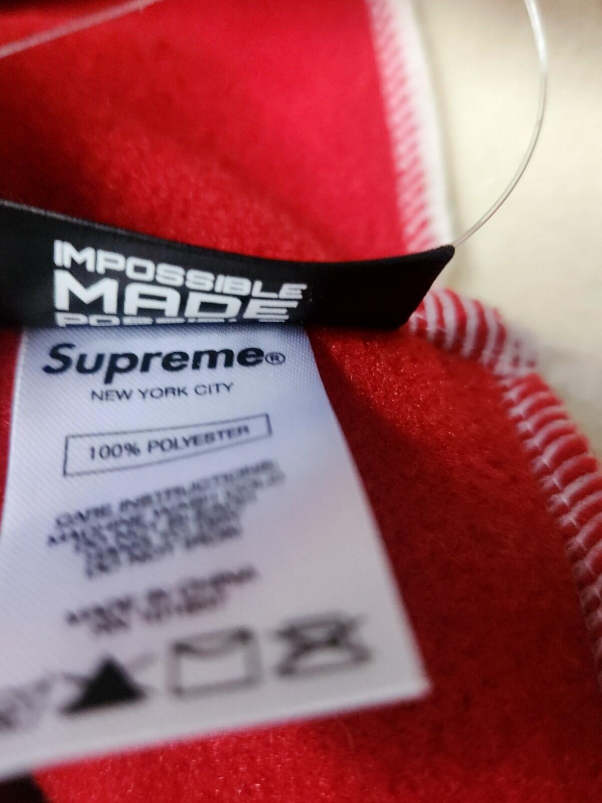 FW18 Supreme Polartec Balaclava Natural