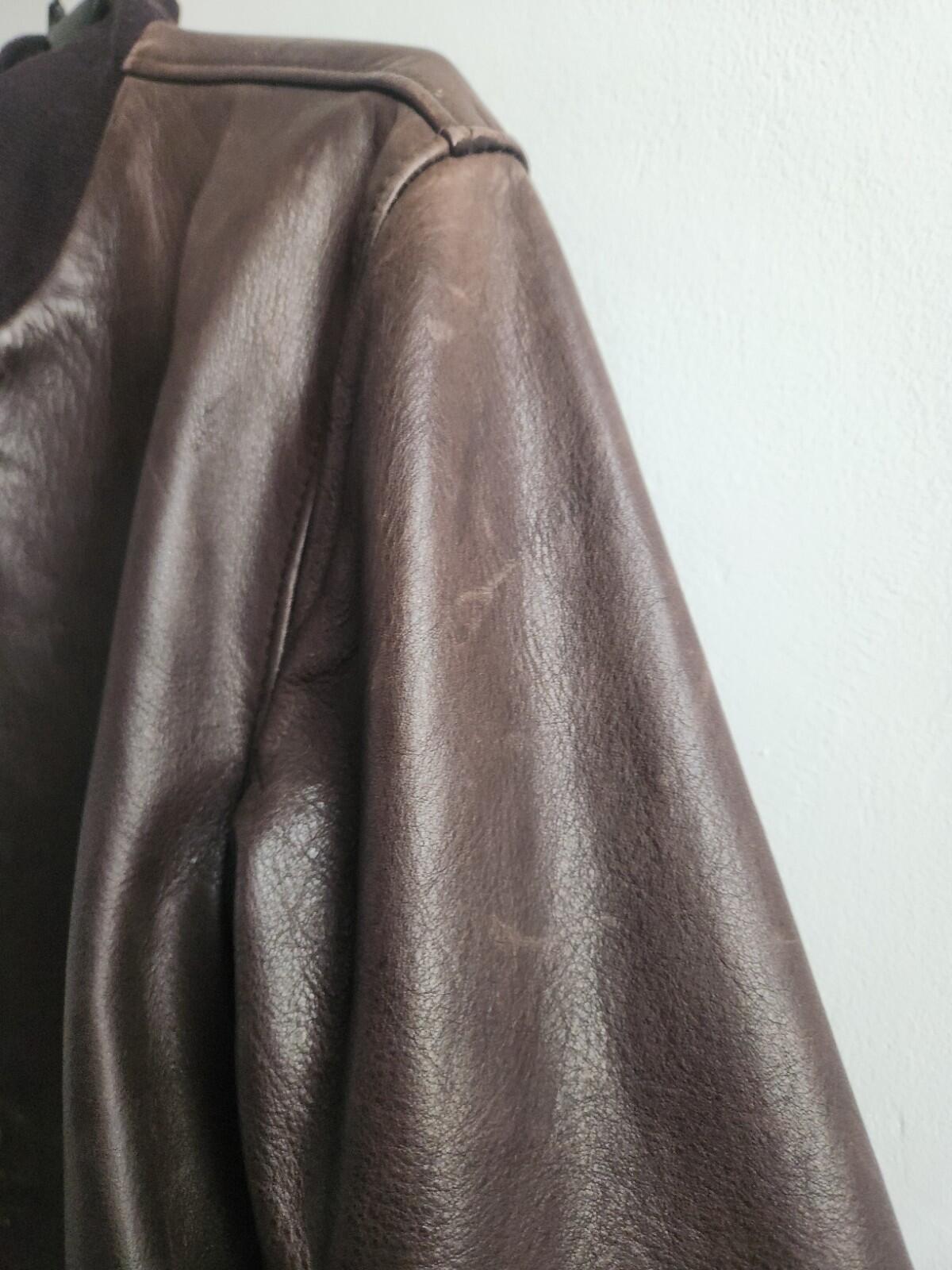 Supreme Vintage Mid-1990s Leather Jacket Schott USA Made Size L  Very Rare Grail