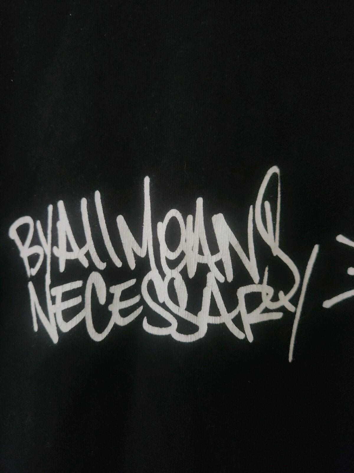 FW14 Supreme x KRS-One All Means Tee Black Size M