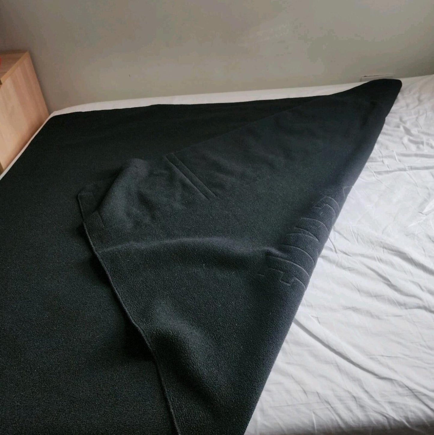 SS19 Supreme x The North Face Arc Logo Denali Fleece Blanket Black TNF 54" x 62"