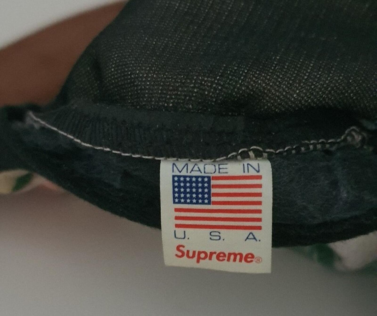 SS12 Supreme Floral Suede Camp Cap
