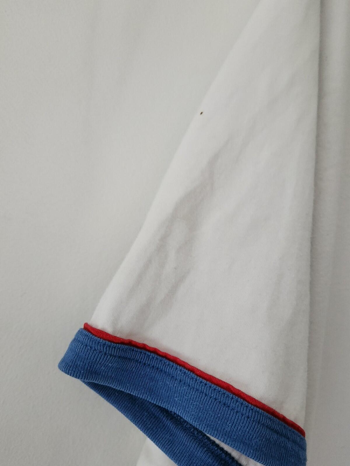 SS18 Supreme Piping Ringer Tee size XL white T-shirt