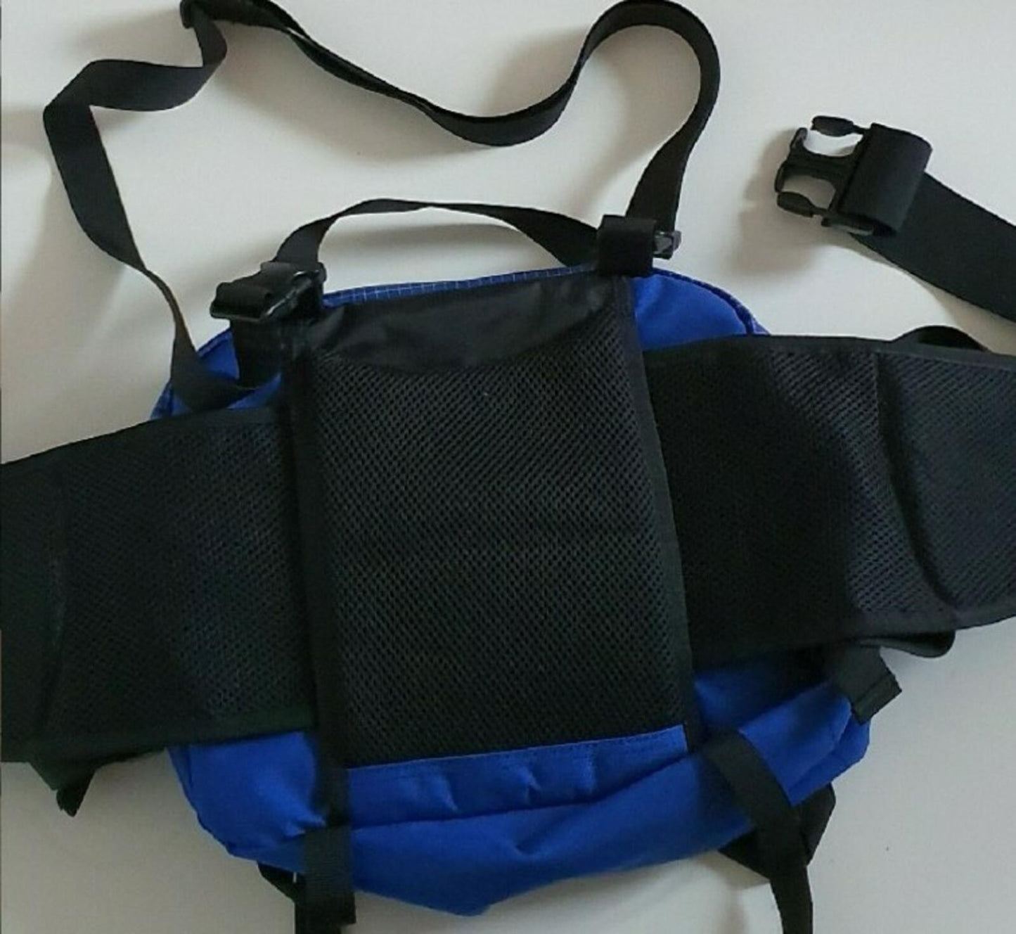 FW09 Supreme mountain bag duffle waist shoulder messenger belt vintage 2009 Blue