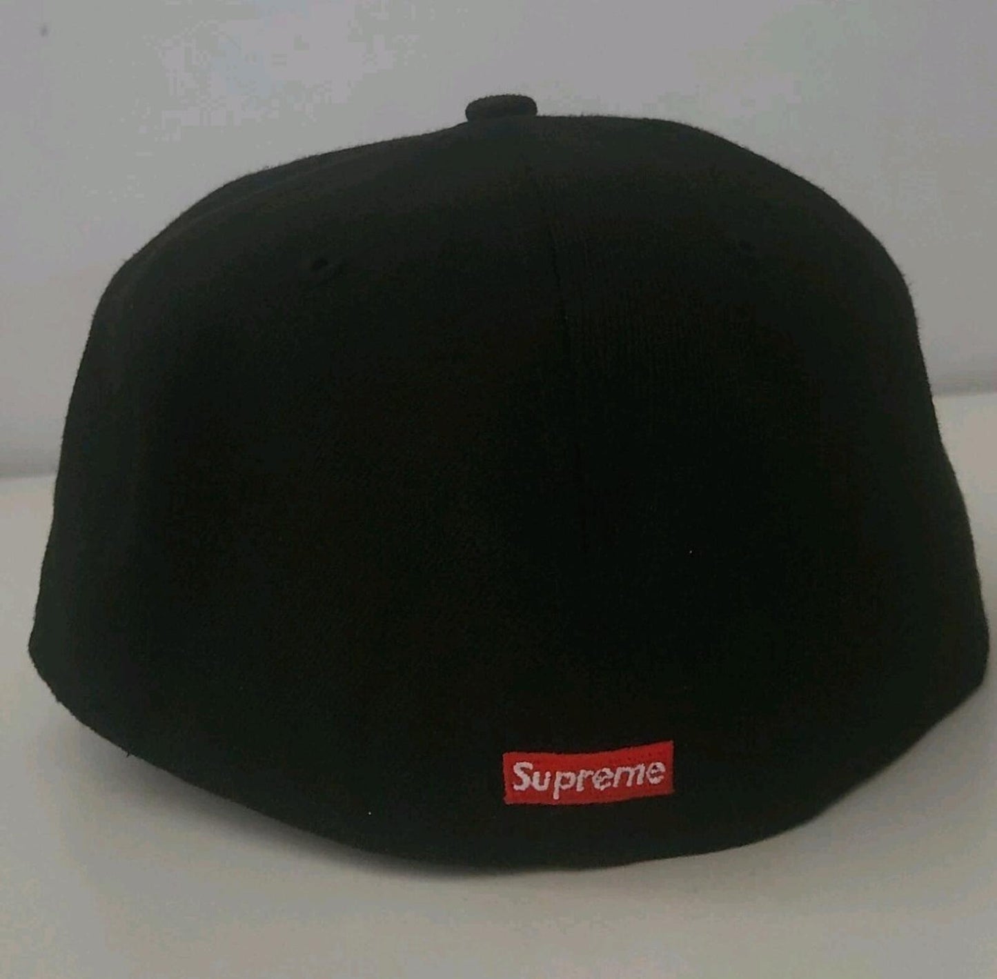 FW21 Supreme Eyes New Era Hat 7 1/2 Black Cap Embroidered Artwork By AOI