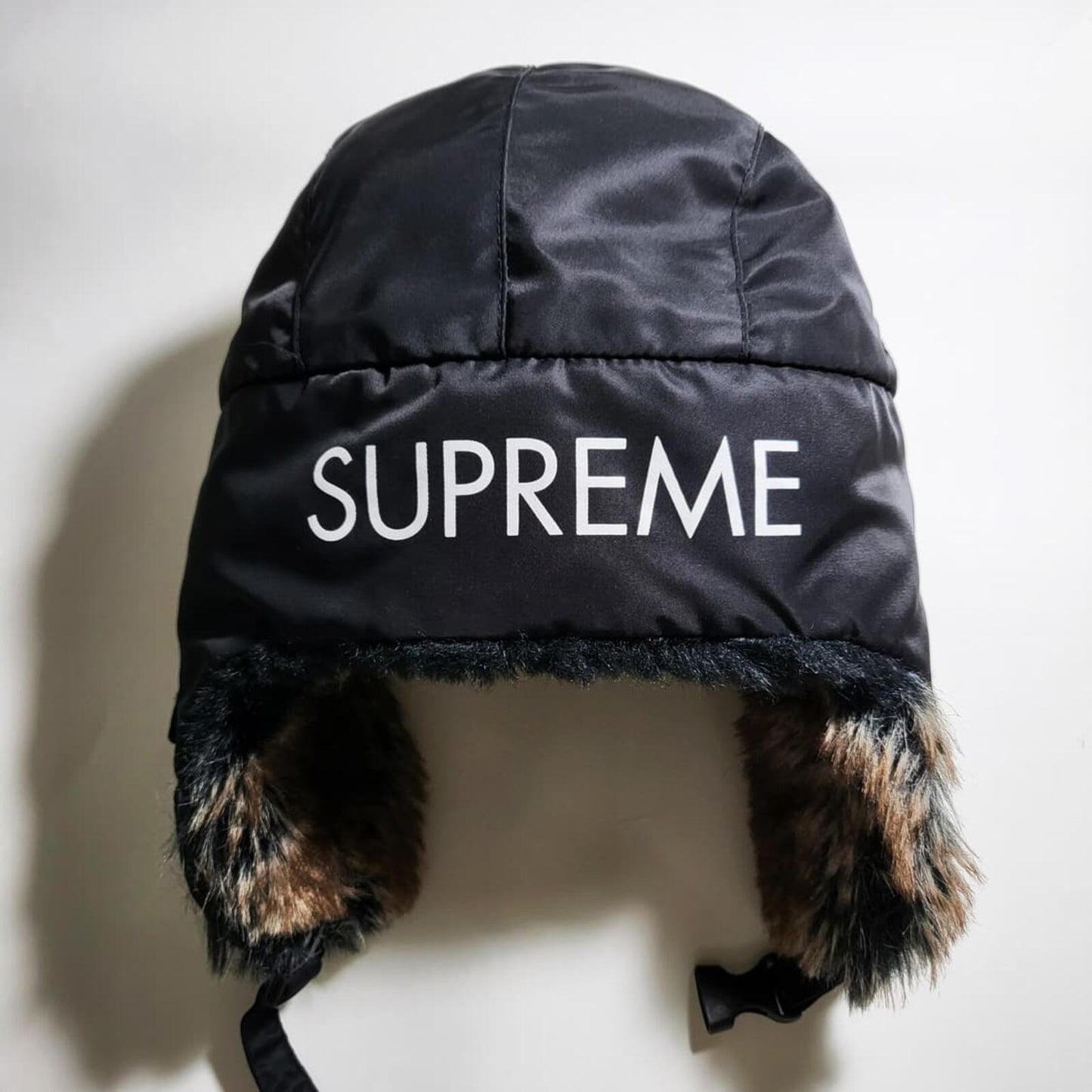 FW10 Supreme Flight Satin Trooper Hat Black