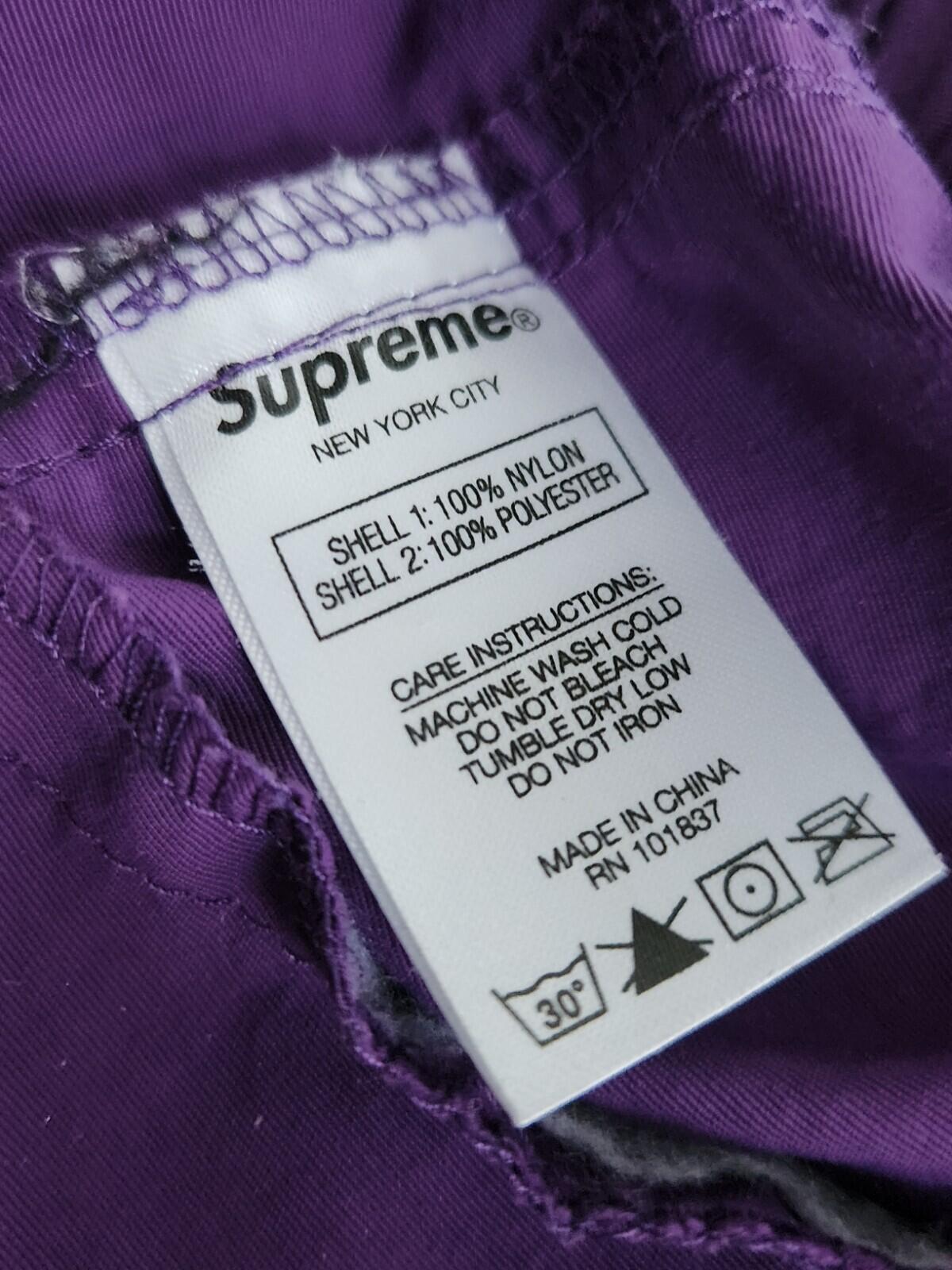 SS20 Supreme Utility Belted Pant Size S Small 31 pants trousers Violet Purple