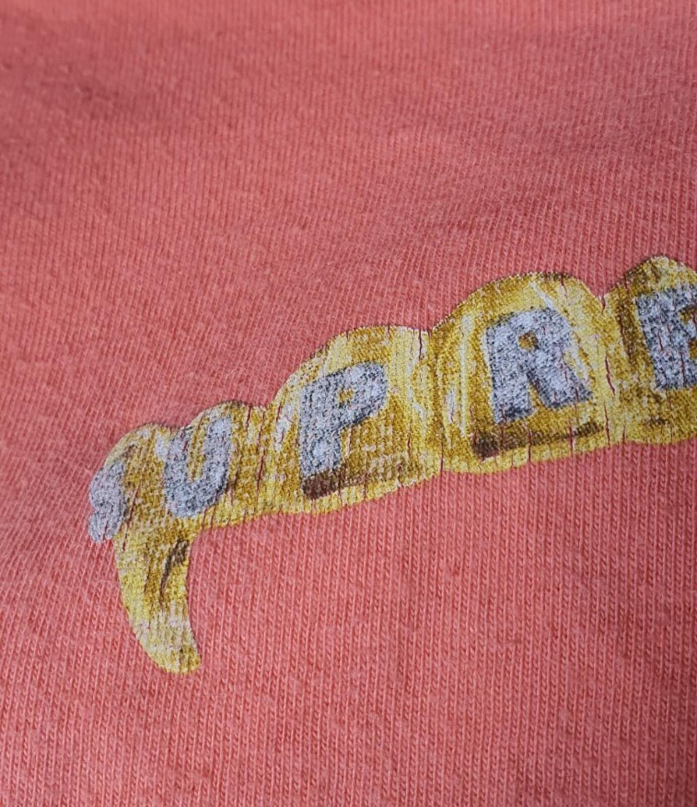 SS19 Supreme Fronts tee orange T-shirt golden grills size M medium