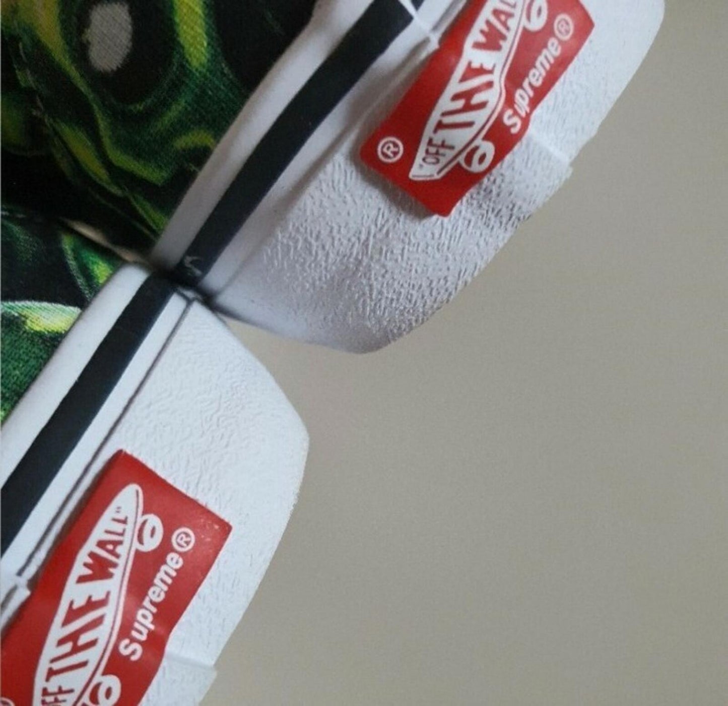SS18 Supreme x Vans Skull Pile Slip-On Pro US 8 UK 7 EU 40.5 Glow in the dark