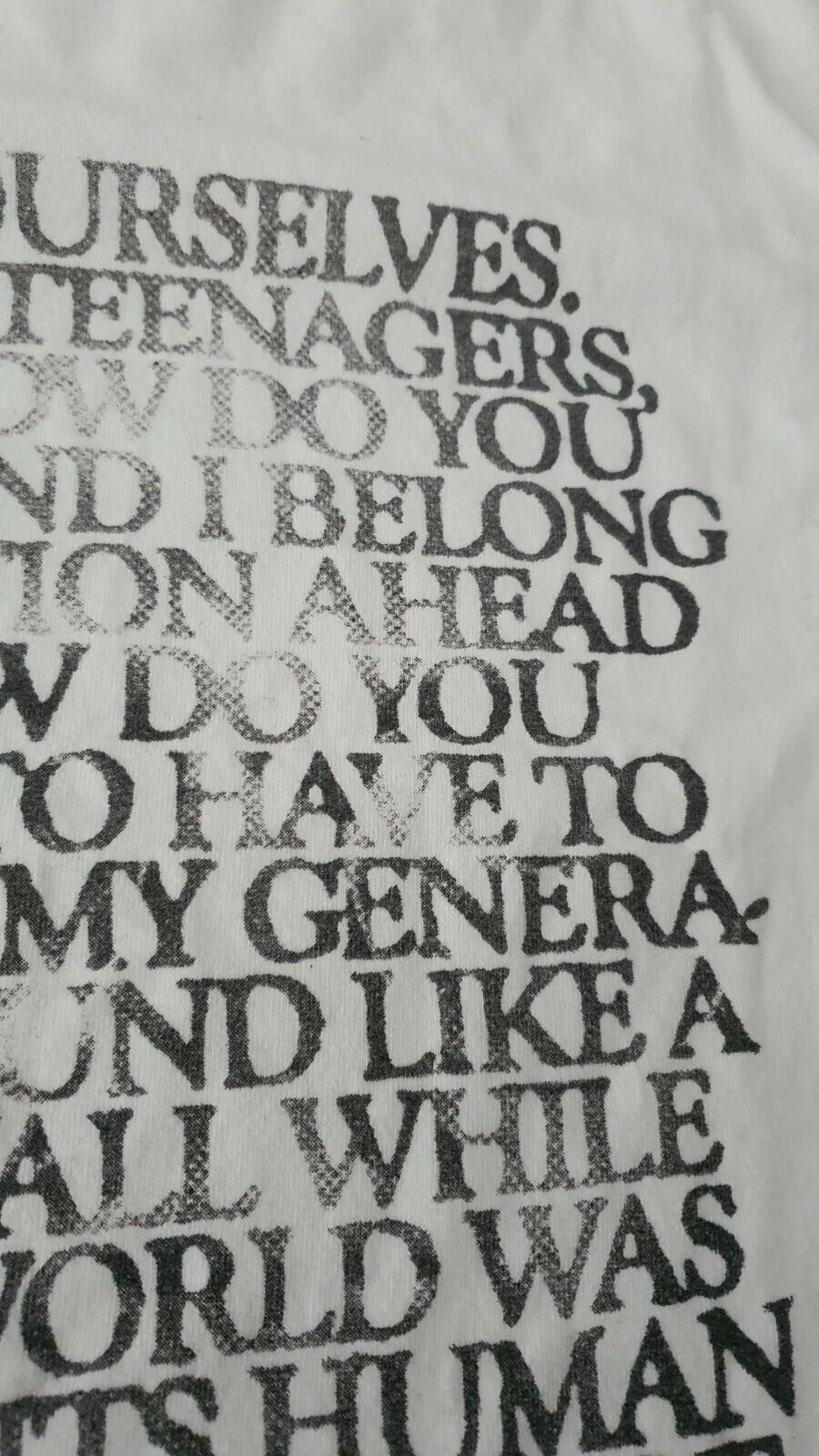 SS07 Supreme x Malcolm X Tee White Size M
