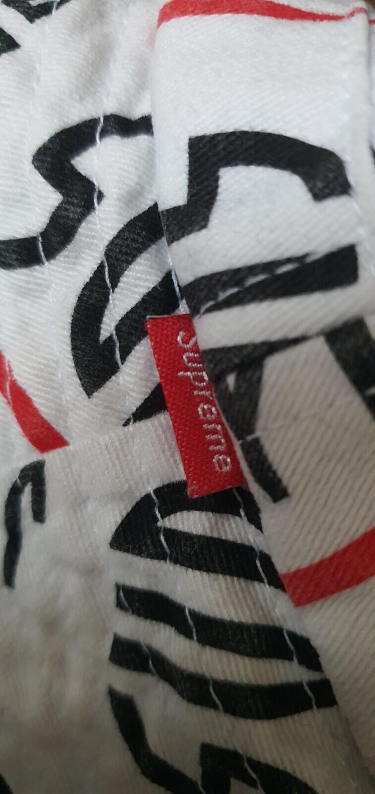 SS14 Supreme Riot crusher S/M White bucket hat
