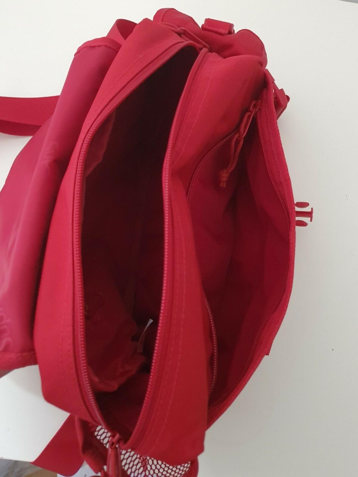 SS20 Supreme Waist Bag Dark Red