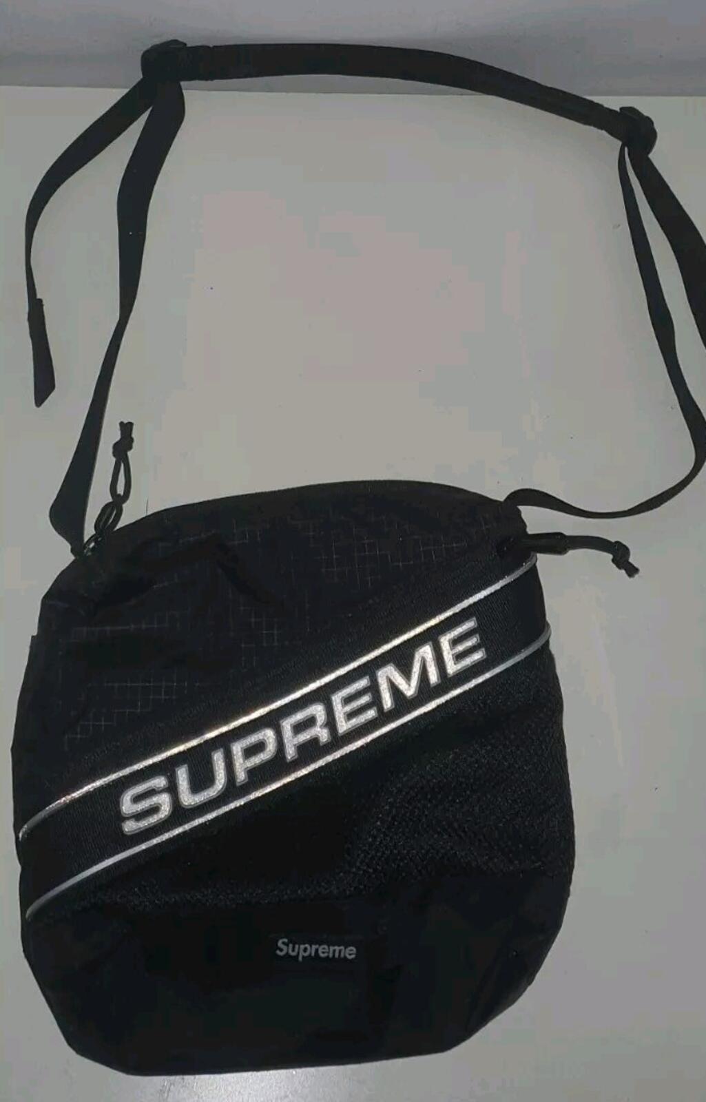 FW23 Supreme Shoulder Bag Black