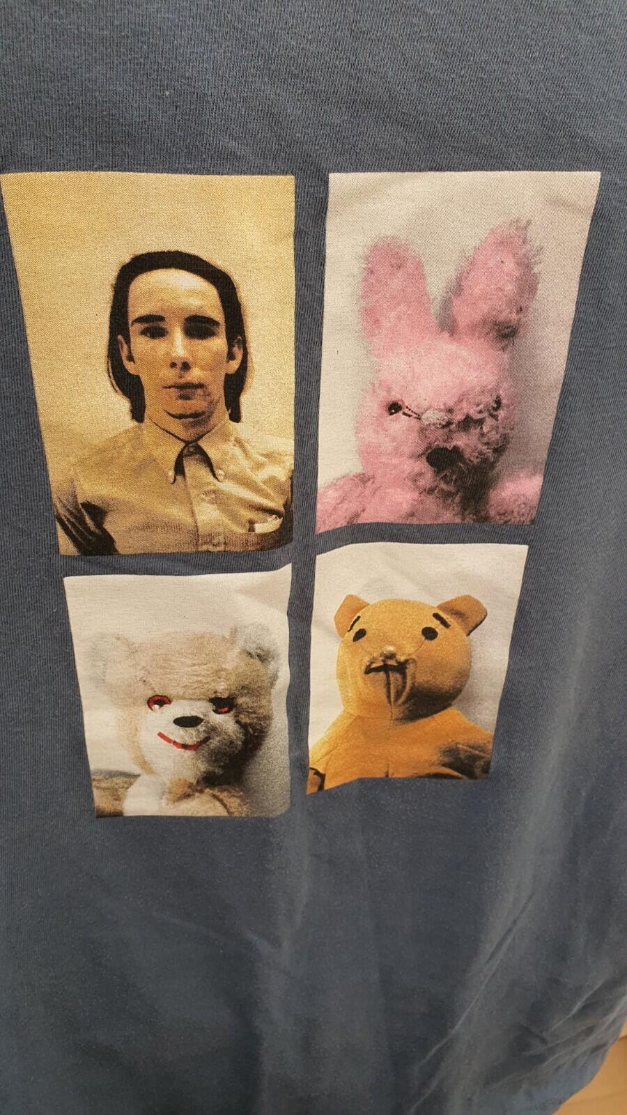 FW18 Supreme Mike Kelley Ahhyouth! Tee size M medium T-Shirt slate blue