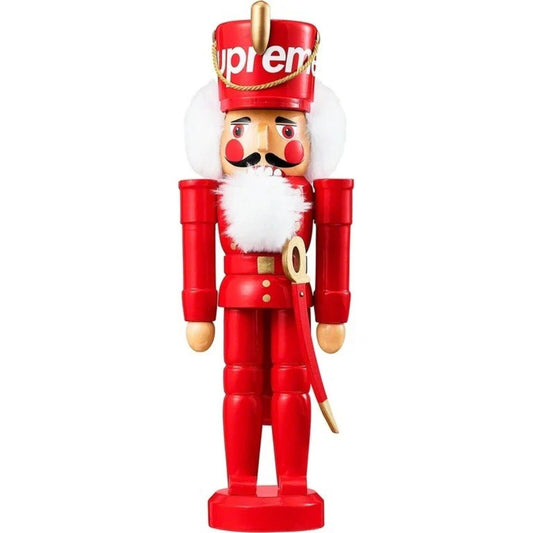 FW19 Supreme Cascanueces Juguete de Navidad Rojo