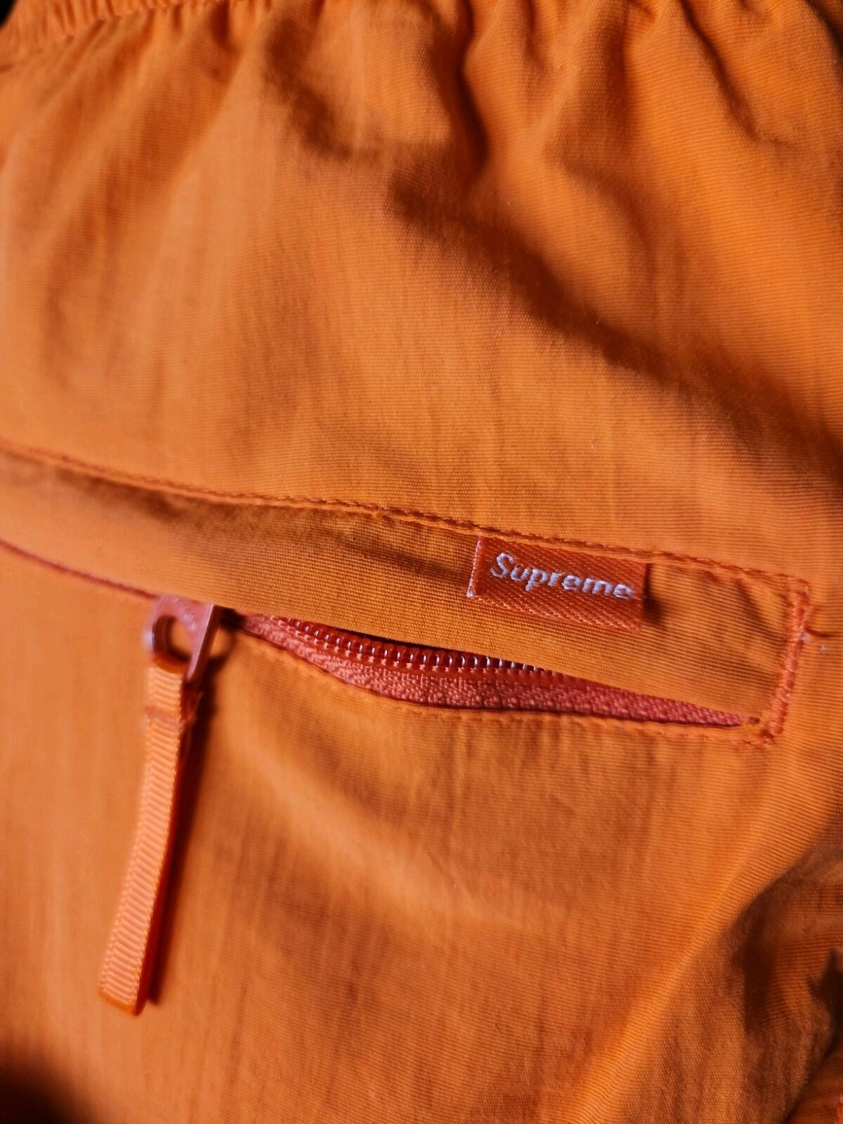 SS20 Supreme Mesh Panel Water Short Orange Swim Size L