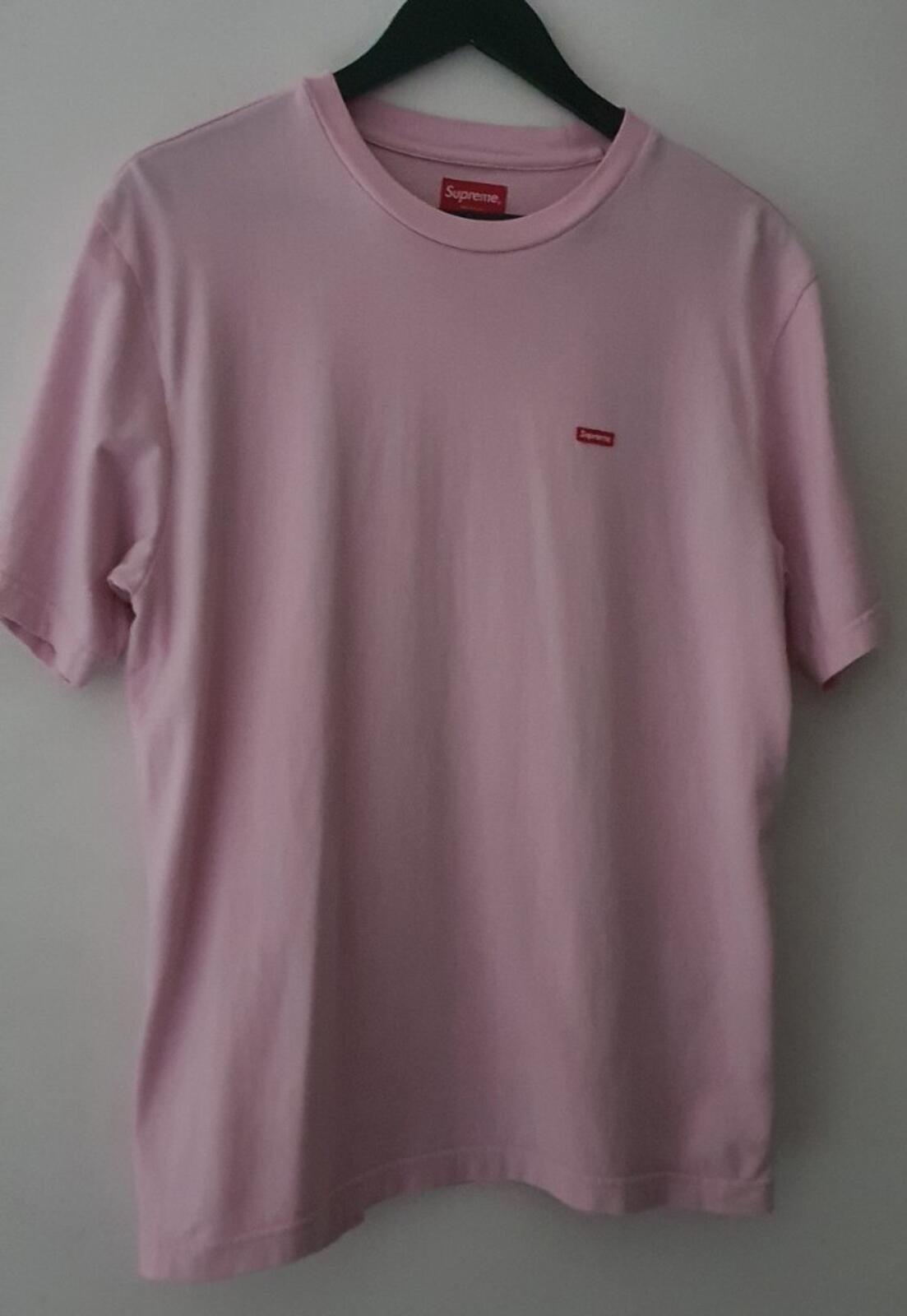 FW21 Supreme Small Box logo tee Size S Small Pink T-shirt