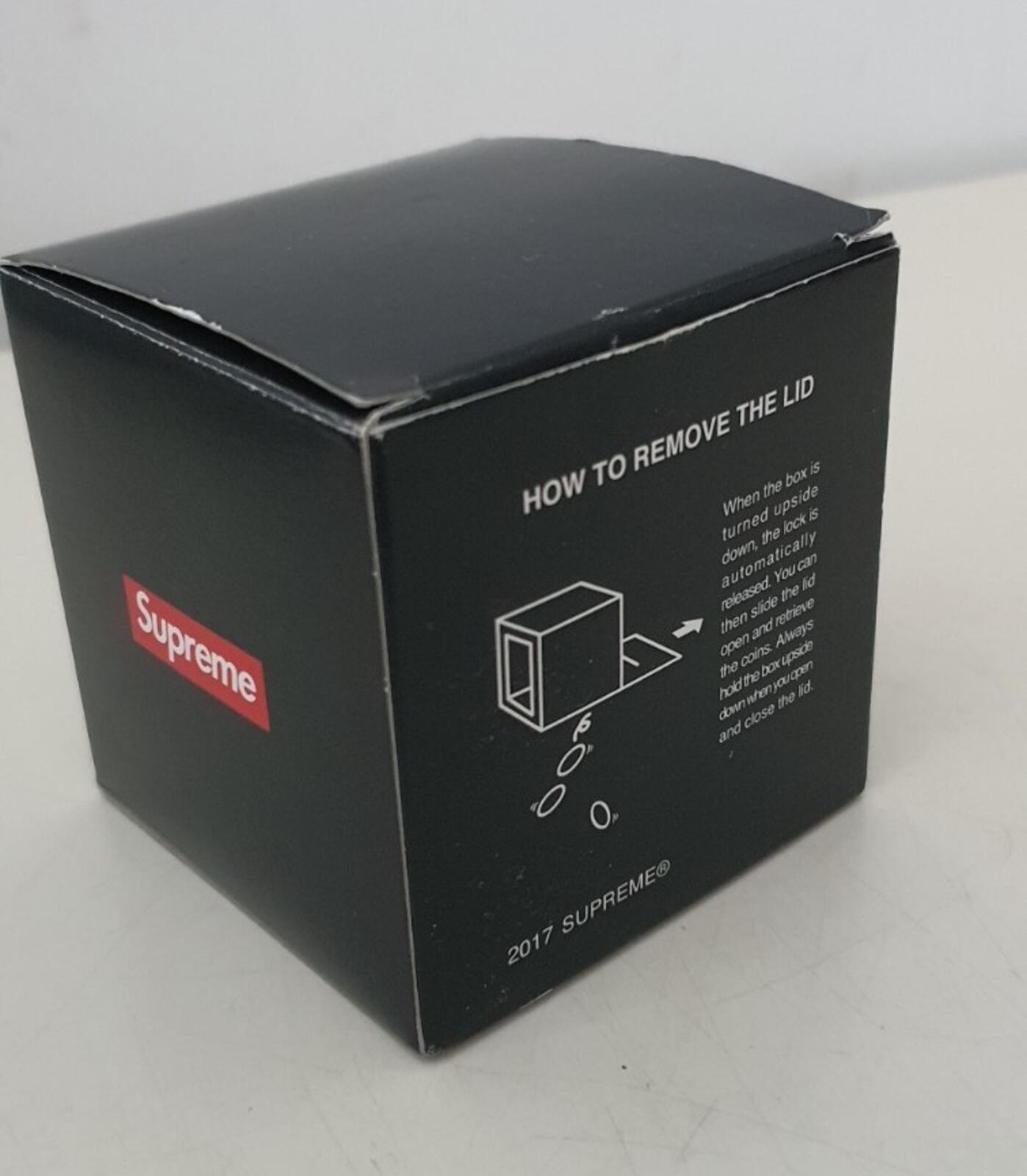SS18 Supreme Illusion coin bank red moneybox Red Accessory New