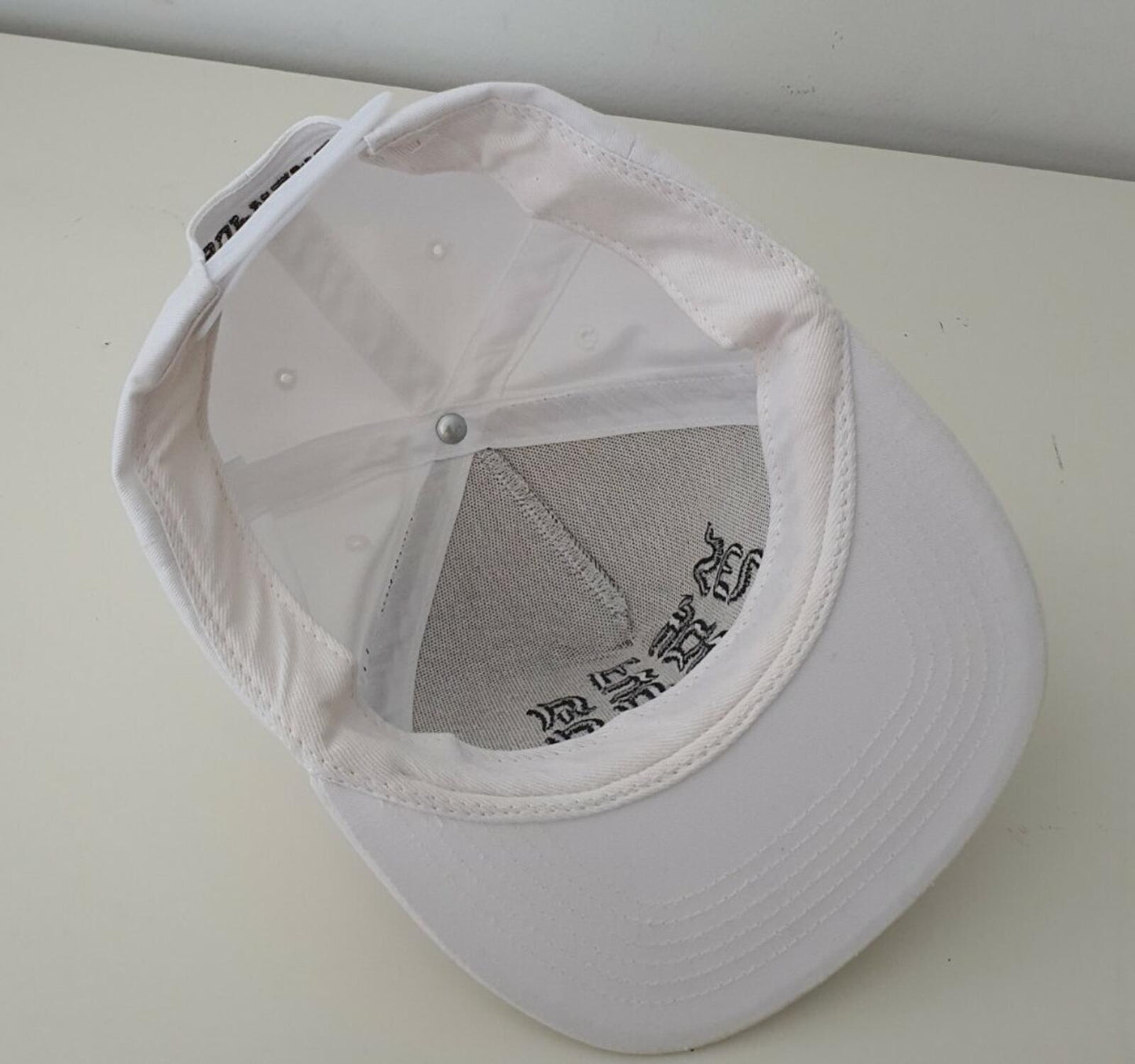 SS17 Supreme Go Fuc k Yourself 5-panel Cap White
