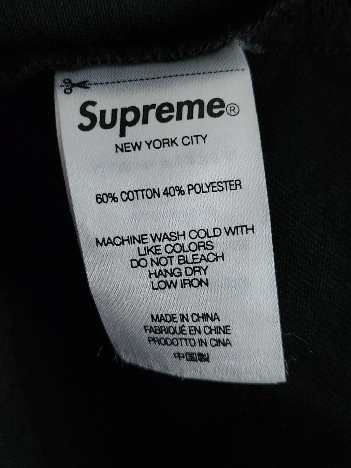 SS22 Supreme F UCK Everything S/S work shirt black size M Medium