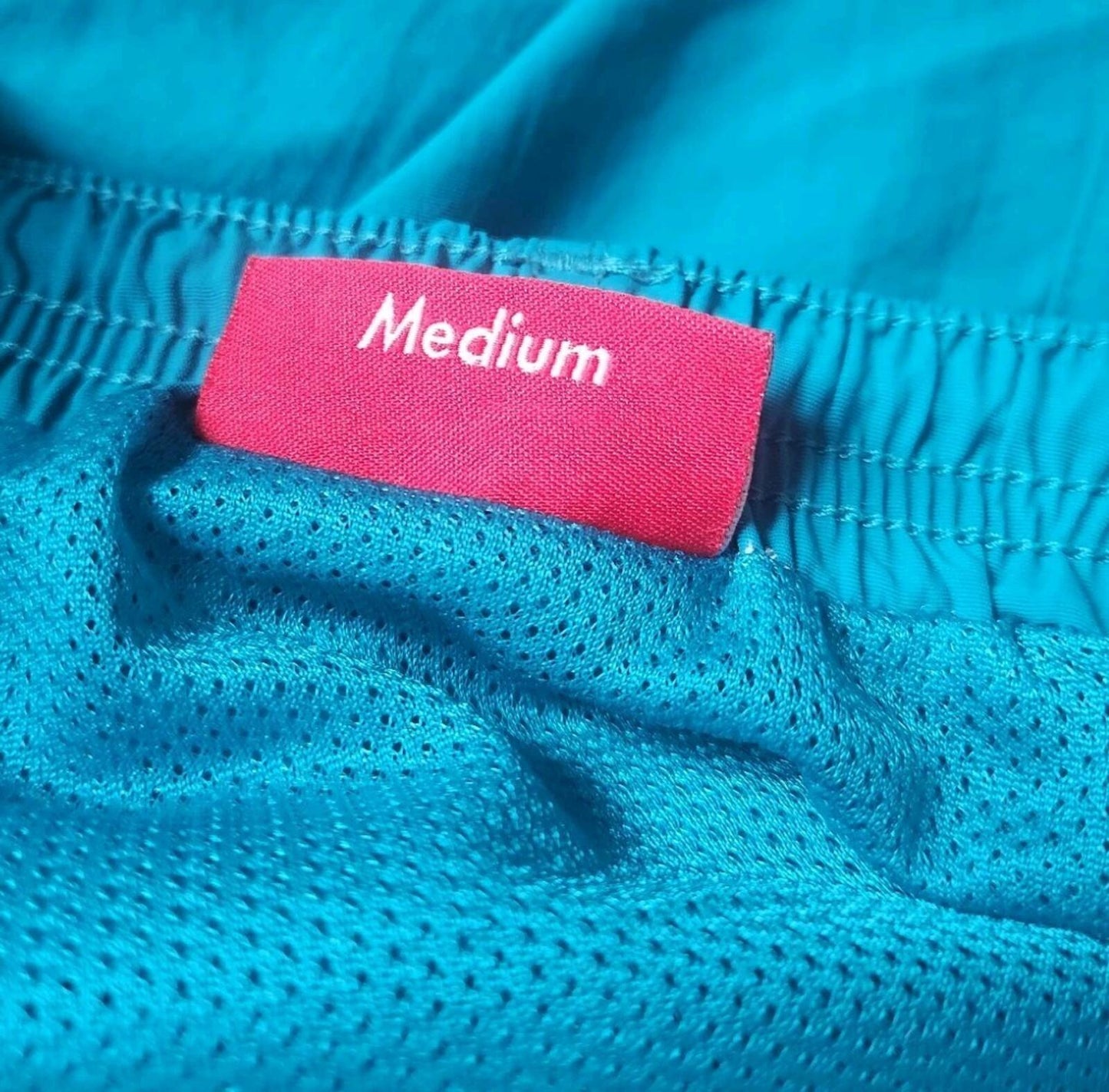 SS20 Supreme Mesh Panel Water Short Size M Bright Teal