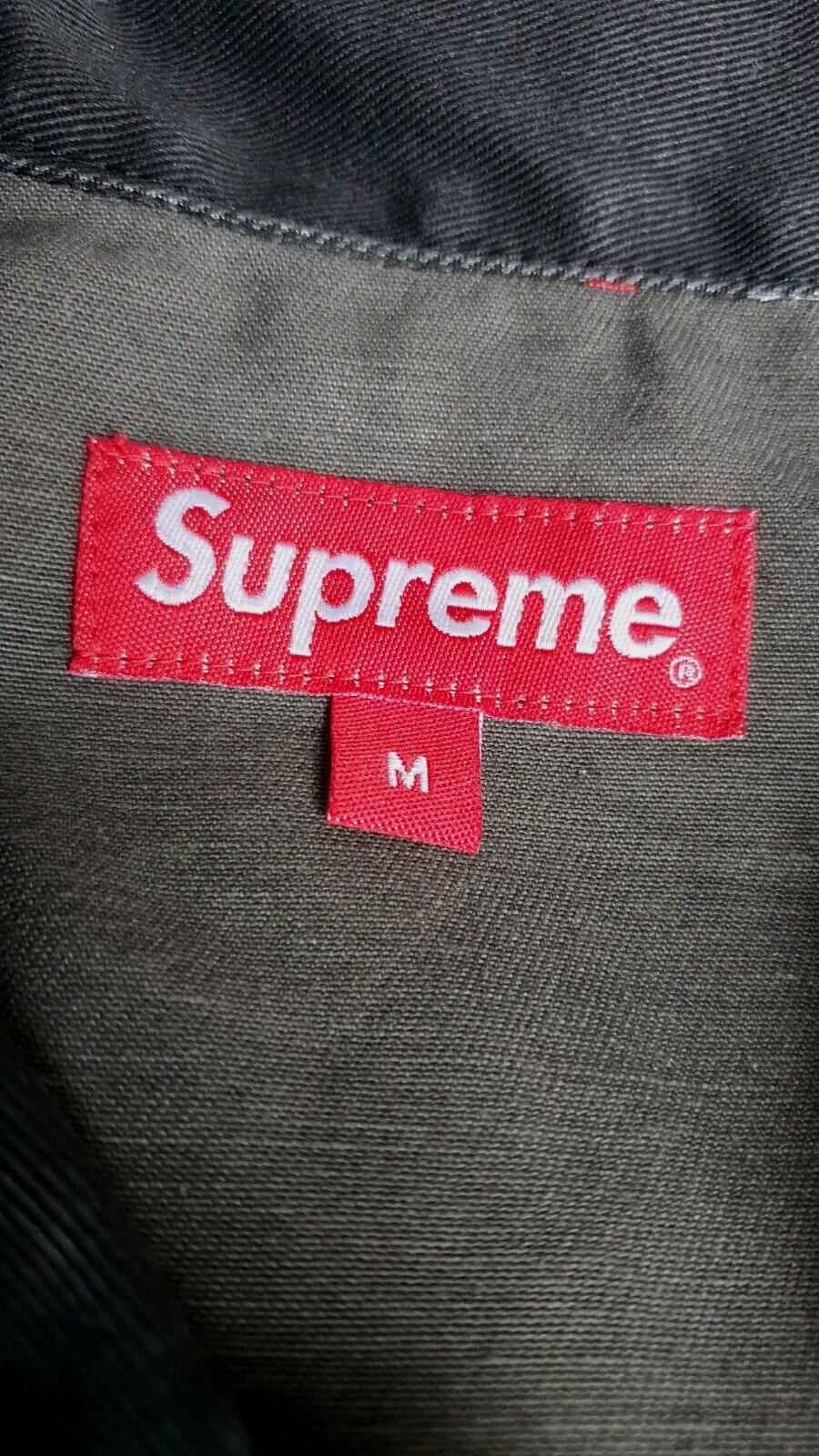 SS18 Supreme Skull Pile Work Jacket Size M