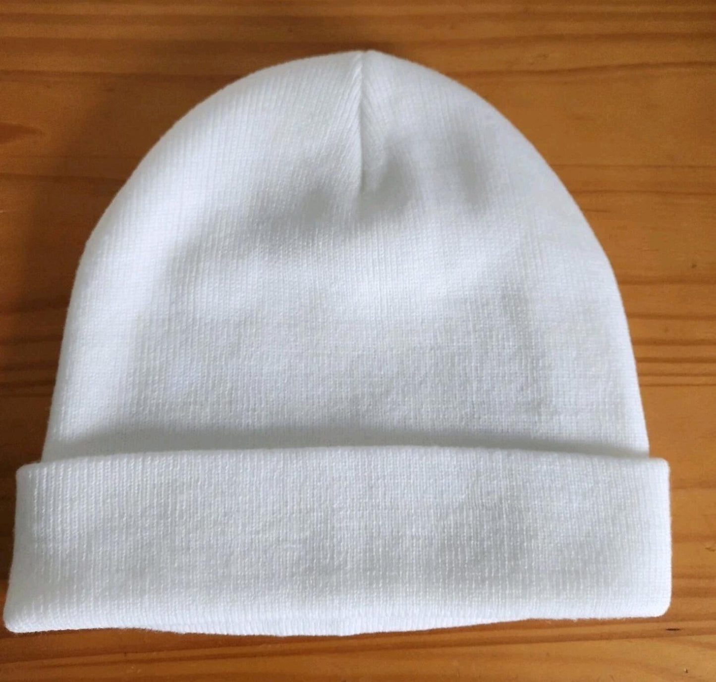 SS19 Supreme Tonal Logo Beanie White