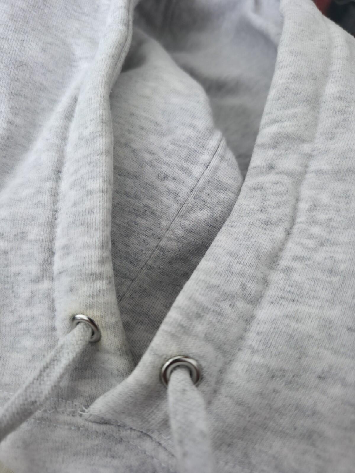 SS20 Supreme XXL Hooded Sweatshirt Ash Grey Size M