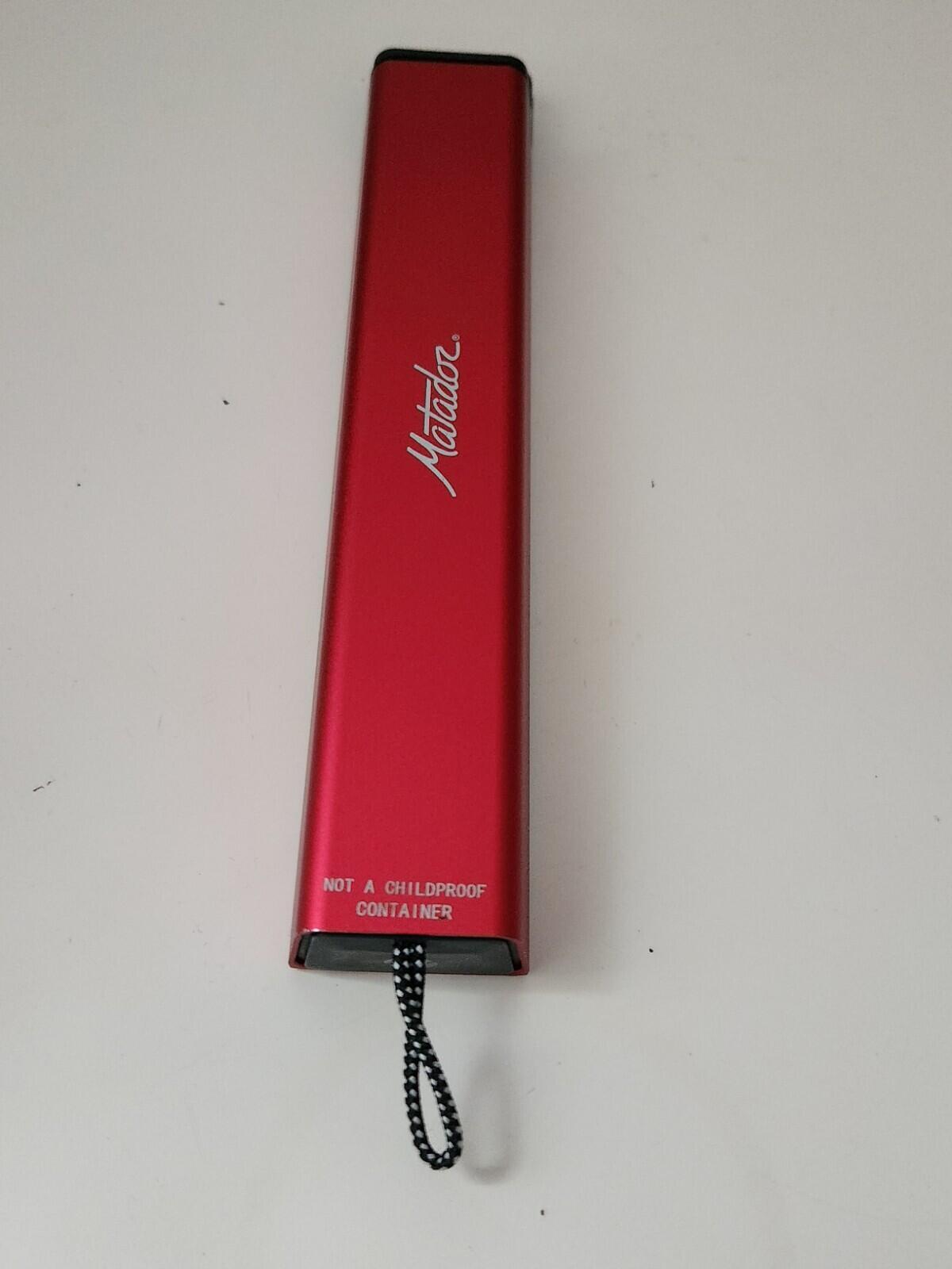 FW23 Supreme x Matador Wasserdichte Pillendose Rot Zubehör Wasserdicht