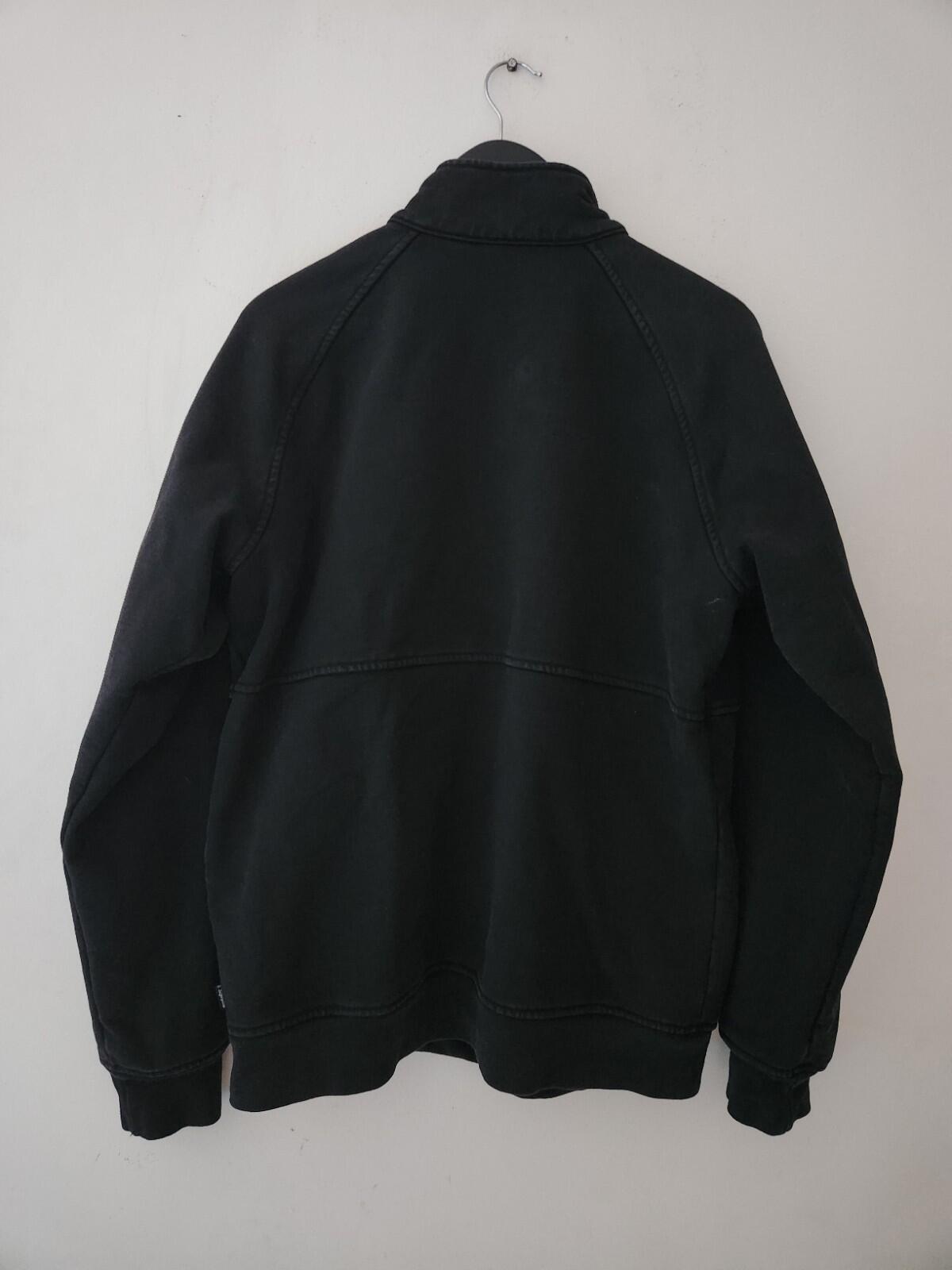 FW14 Supreme Fleece Warm Up Jacket Black Size L