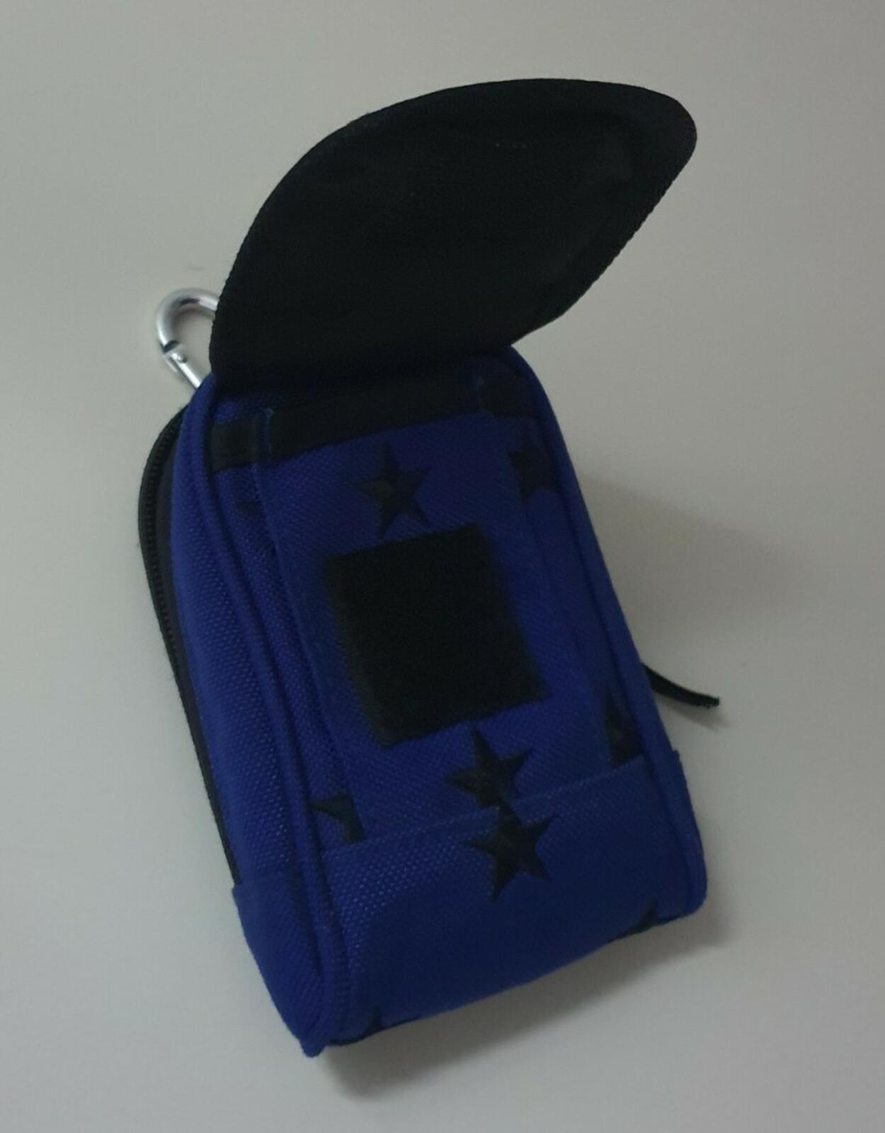 FW13 Supreme Stars digital camera bag / pouch blue cordura fabric Very Rare