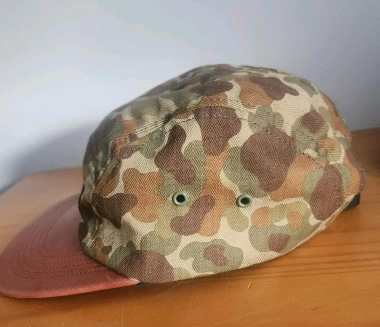 SS12 Supreme Camo Leather Camp Cap