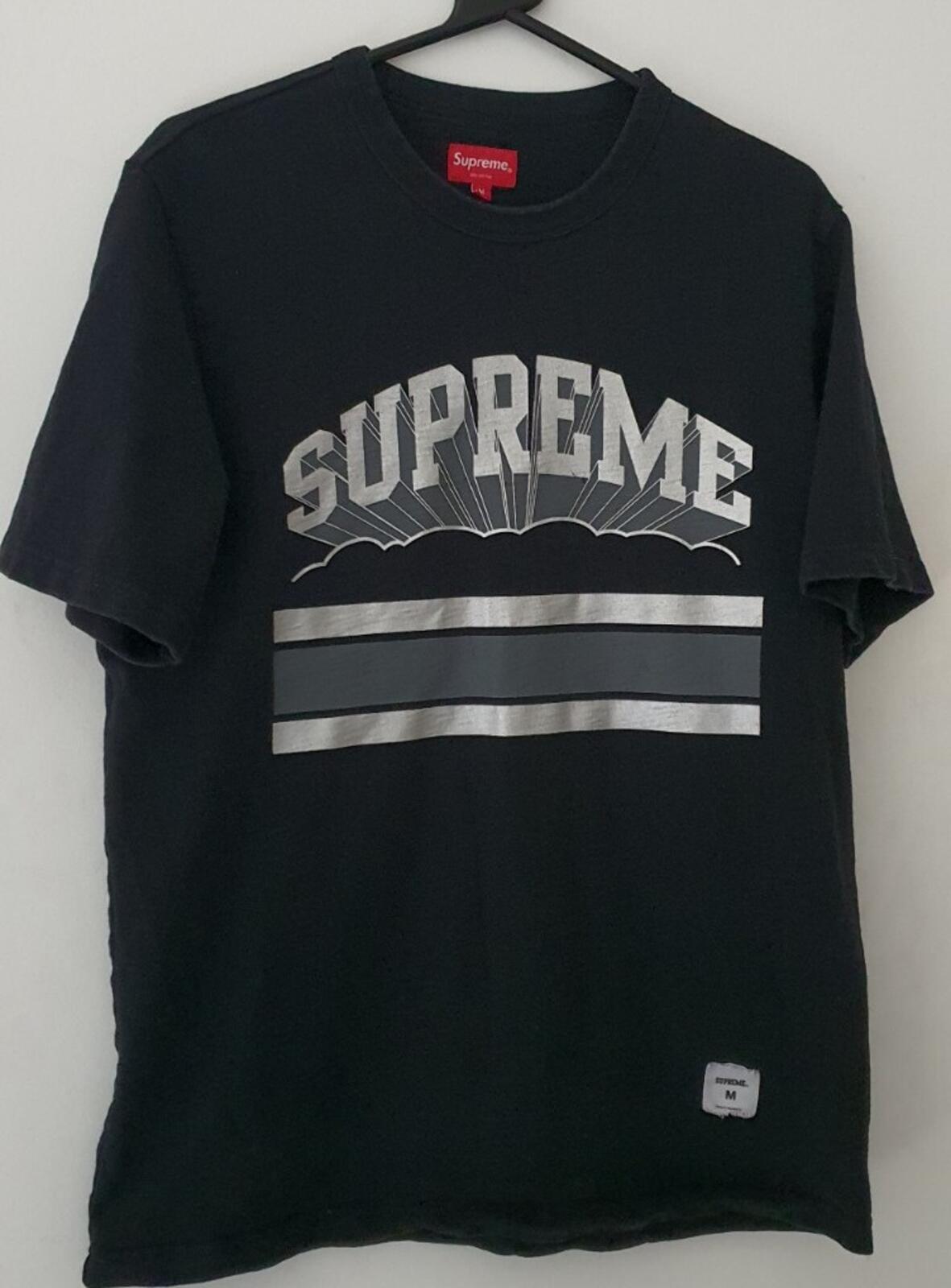 SS18 Supreme Cloud Arc tee black size medium M t-shirt short sleeve top