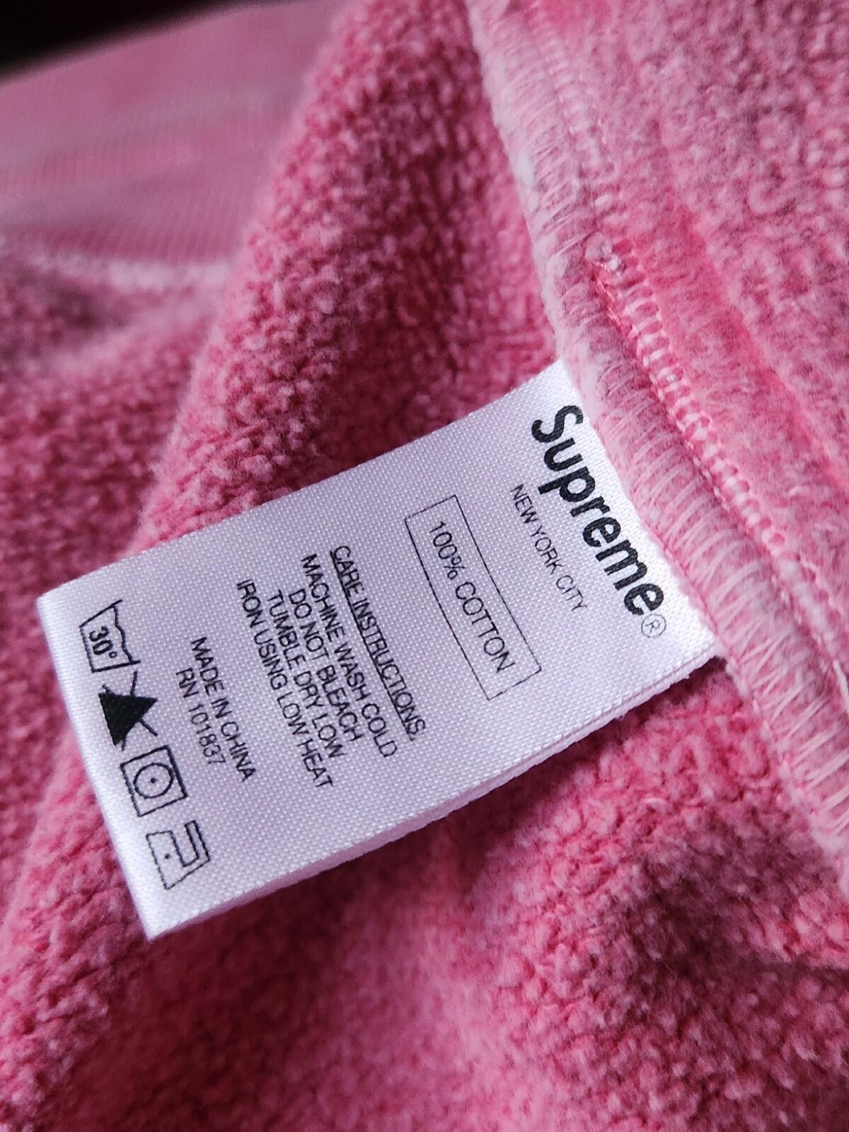 SS15 Supreme Over Dyed Sweatshort short L Large shorts Short 2015 Rare Coral