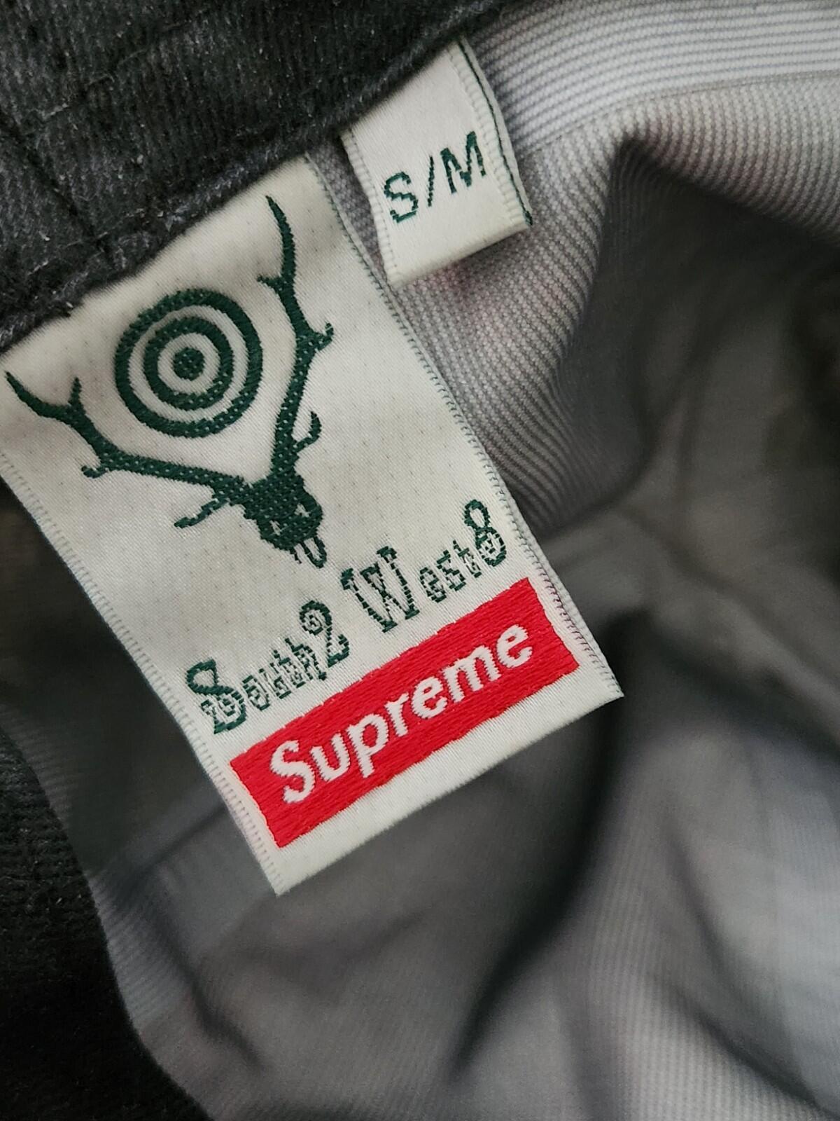 SS19 Supreme South2 West8 jungle hat Black S/M Camo bucket Crusher Waterproof