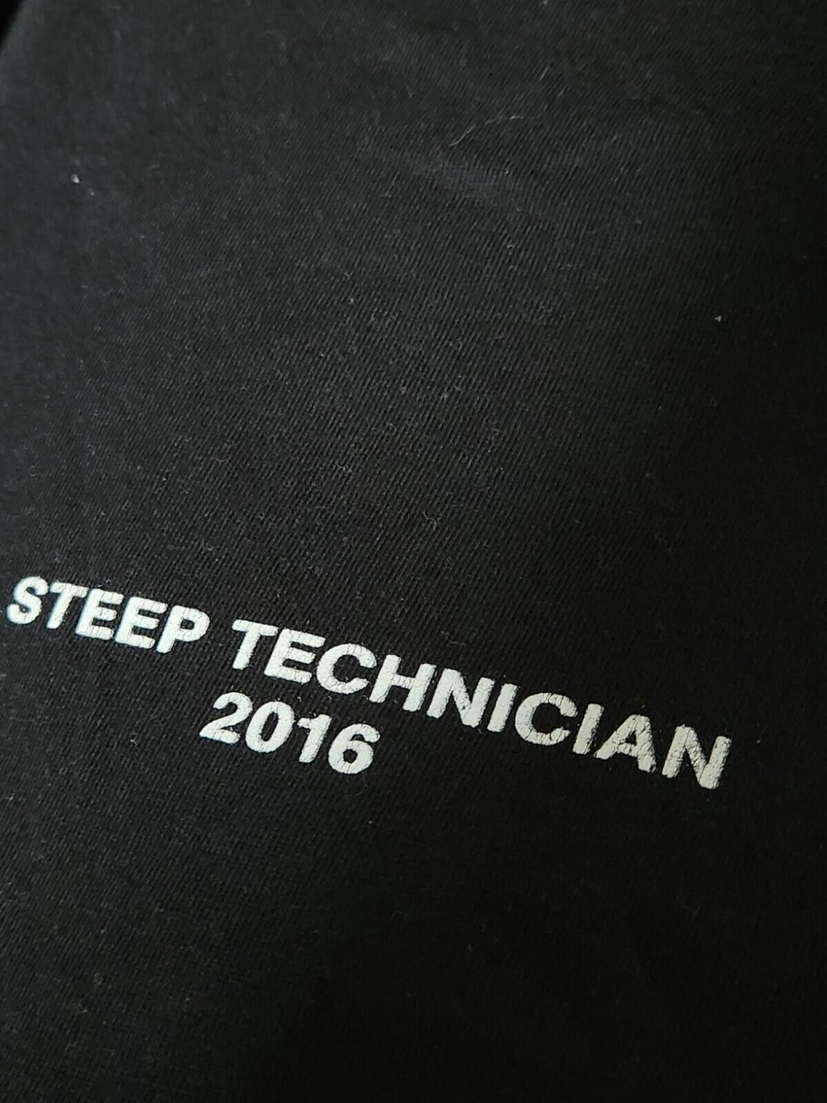 SS16 Supreme x The North Face Steep Tech Tee Größe M Schwarz T-Shirt TNF