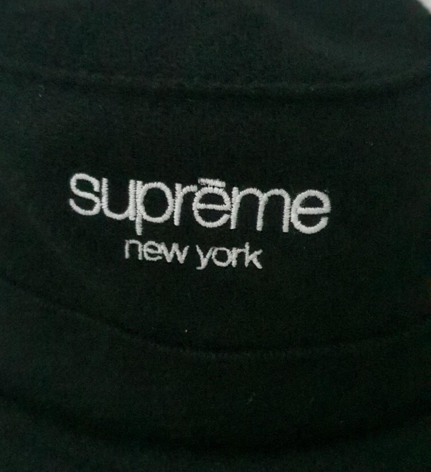 FW21 Supreme Harris Tweed Classic Wool Crusher Hat Black Size S / M