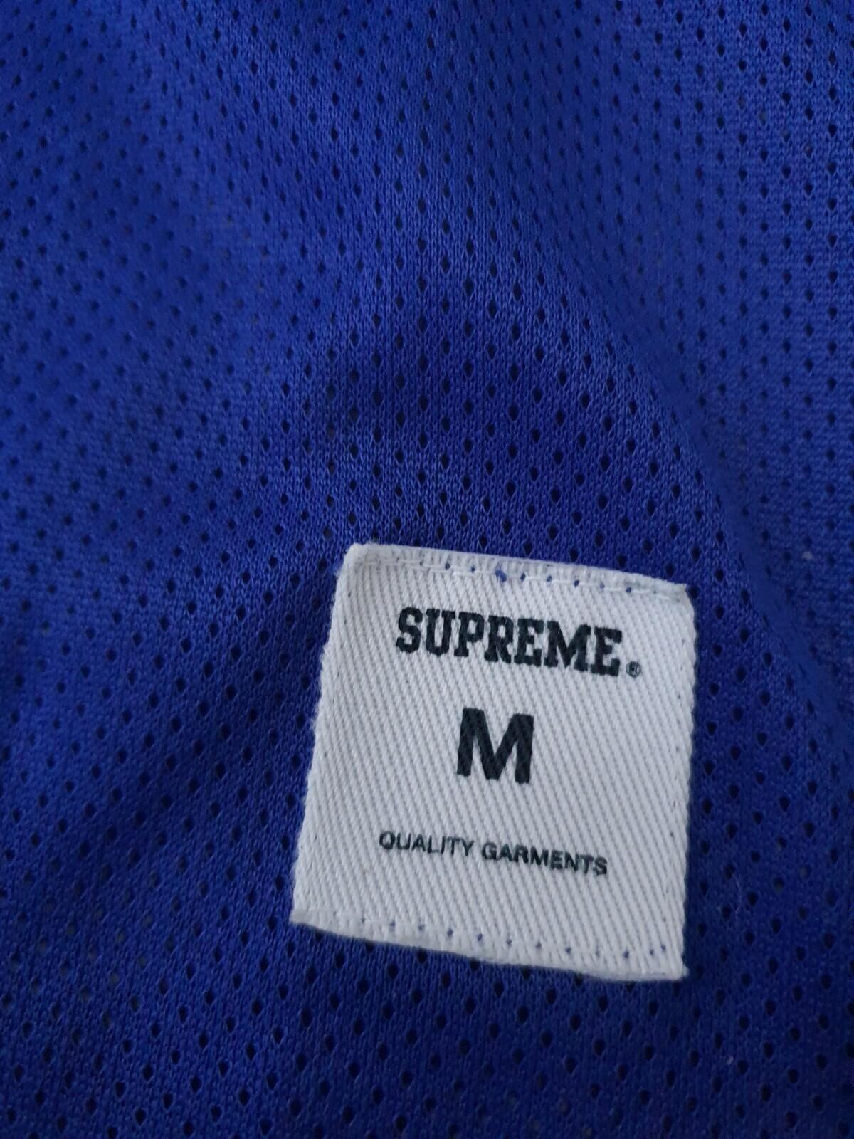 SS09 Supreme Appletown Mesh Tank Top Blue Size M