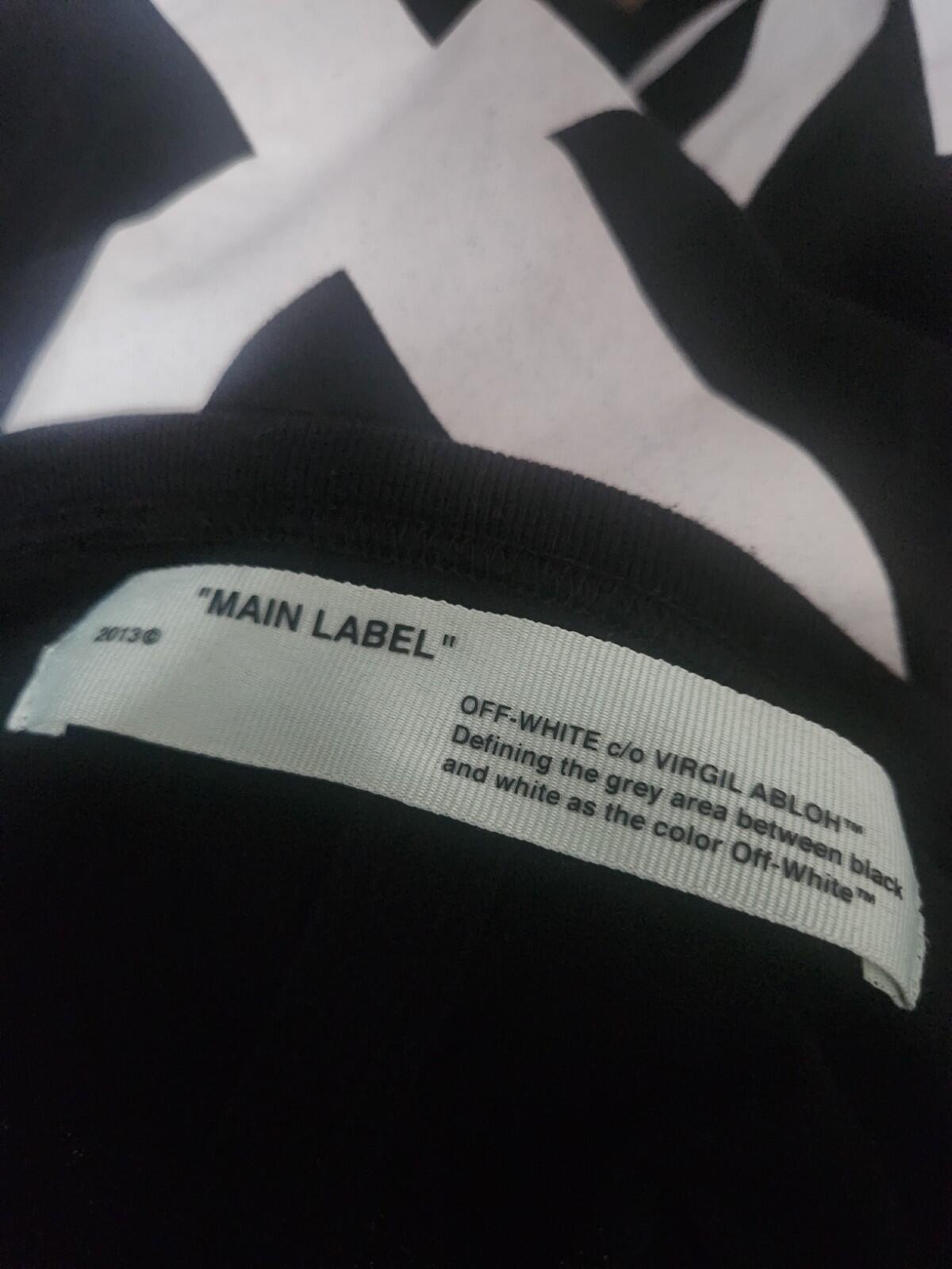 Off-White Caravaggio Tee Black Size M