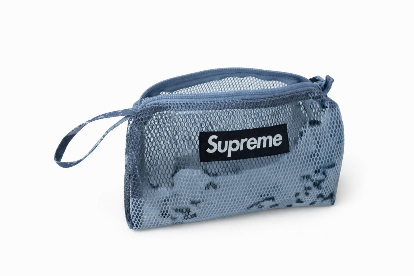 SS20 Supreme Utility Pouch Tasche Blau Chocolate Chip Camo