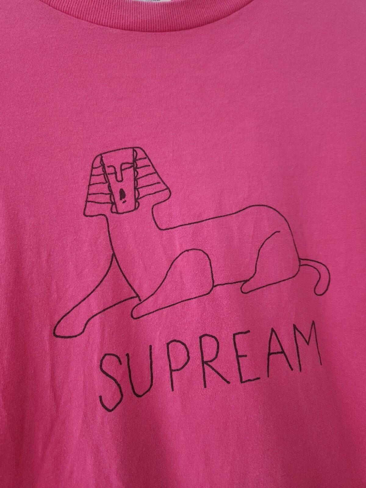 SS13 Supreme Schminx Tee Magenta Medium M Rosa T-Shirt Vintage 2013 selten