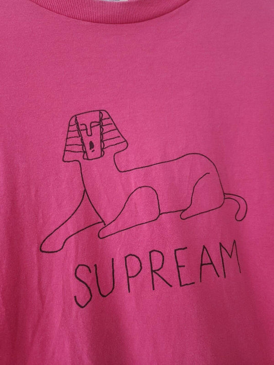 SS13 Supreme Schminx Tee Magenta Medium M Rosa T-Shirt Vintage 2013 selten