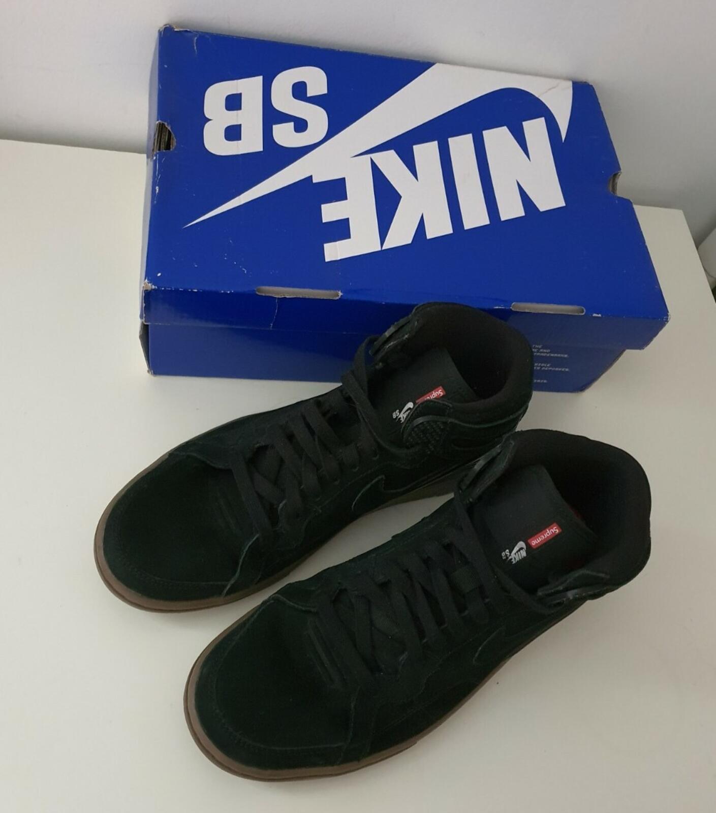 FW11 Supreme Nike Zoom Air 94 Hi black US 10 UK 9 EU 44 trainers lot Vintage