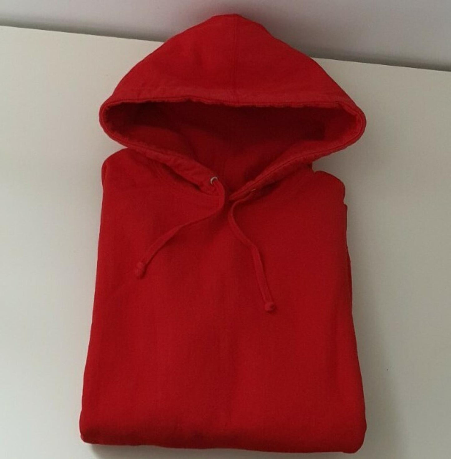 FW16 Supreme Rose Hooded Sweatshirt Red Size M