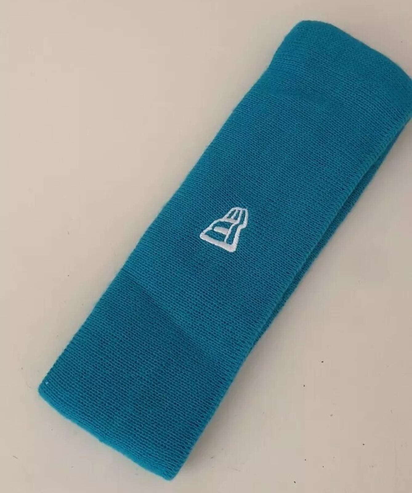 FW17 Supreme New Era Reflective Logo Headband Teal Accessory