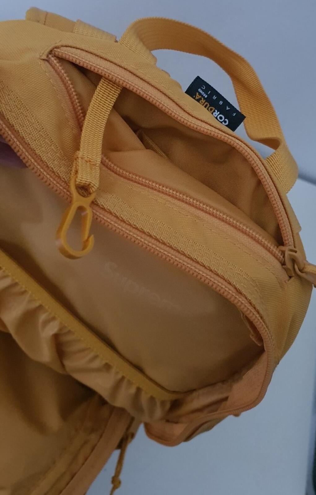 SS20 Supreme gold backpack Cordura yellow
