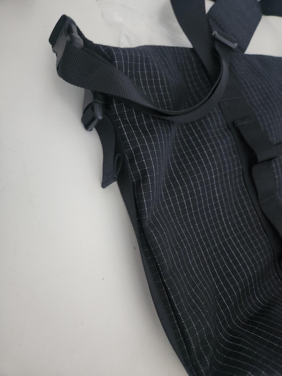 SS24 Supreme tote bag water resistant nylon black duffle holdall